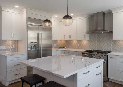 Cabinets and Kitchen with island-Kamloops Kitchen Studio