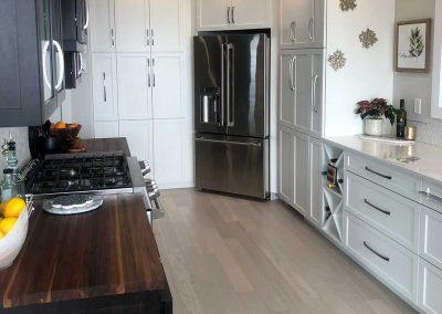 Cabinets and Kitchen with island-Kamloops Kitchen Studio